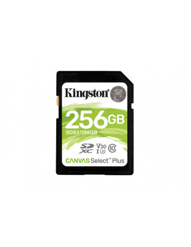 Карта памяти Kingston Canvas Select Plus, 256Гб (SDS2/256GB)