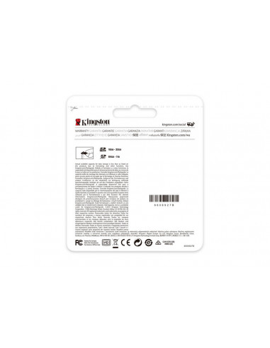Карта памяти Kingston Canvas Select Plus, 256Гб (SDS2/256GB)