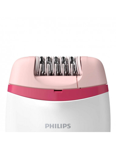 Эпилятор PHILIPS BRE235/00, Белый/Розовый