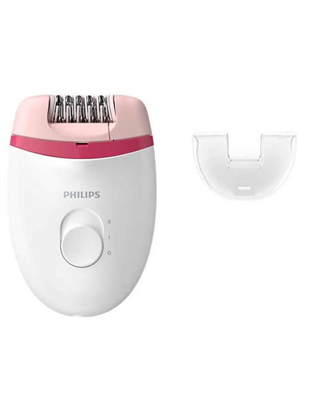 Epilator PHILIPS BRE235/00, Alb/Roz