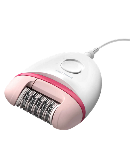 Эпилятор PHILIPS BRE235/00, Белый/Розовый
