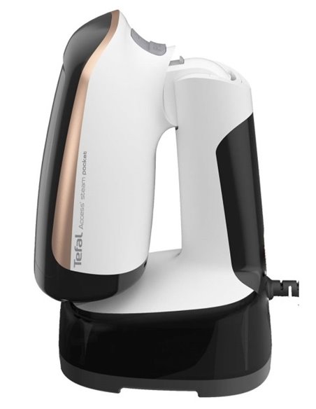 Aparat de călcat vertical cu aburi Tefal DT3030E0, Alb / Negru