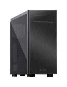 Carcasă PC Chieftec AL-02B-TG-OP, Micro-ATX, ATX, Negru