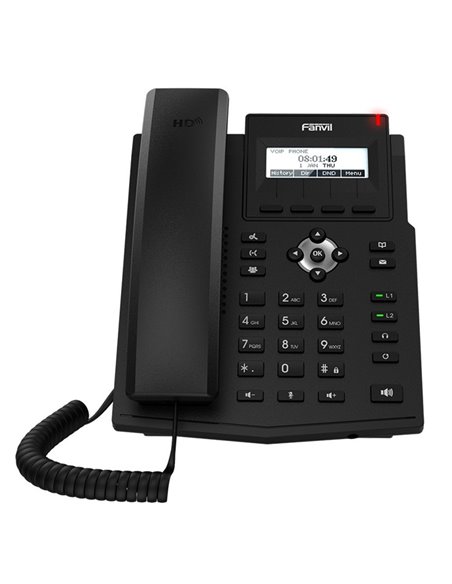 IP Телефон Fanvil X1SP, Чёрный