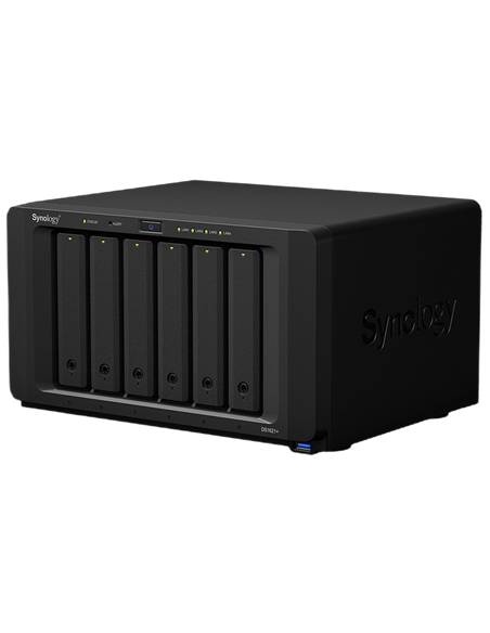 Сетевое хранилище SYNOLOGY DS1621+, Чёрный
