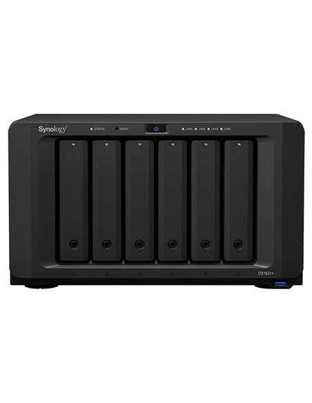 Сетевое хранилище SYNOLOGY DS1621+, Чёрный